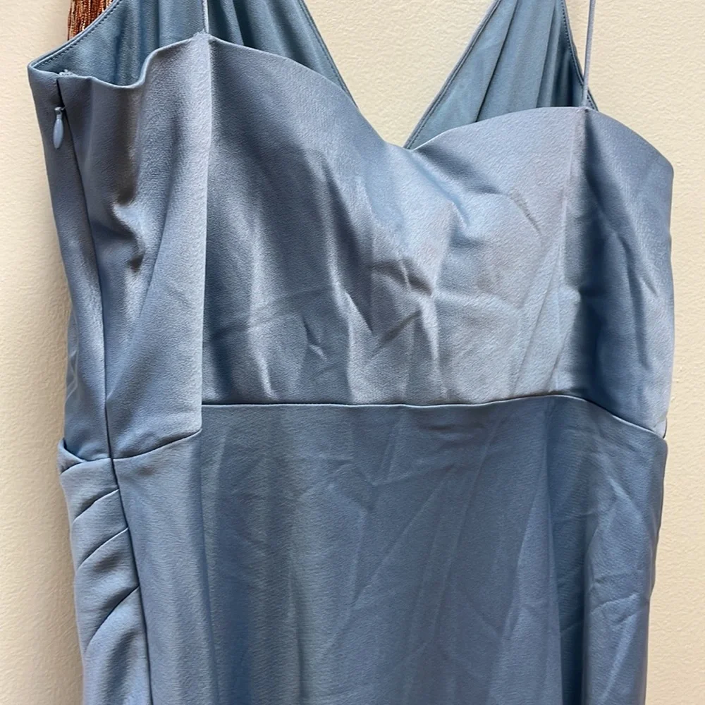 New Women’s BHLDN Freya Satin Charmeuse Dress By Anthropologie!!🔥🔥🔥 - Picture 14 of 16